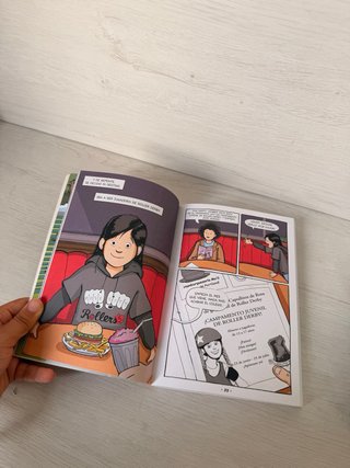 Sobre patines novela gráfica para niños