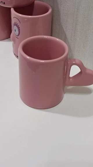 Set 6 tazzine 3D faccine