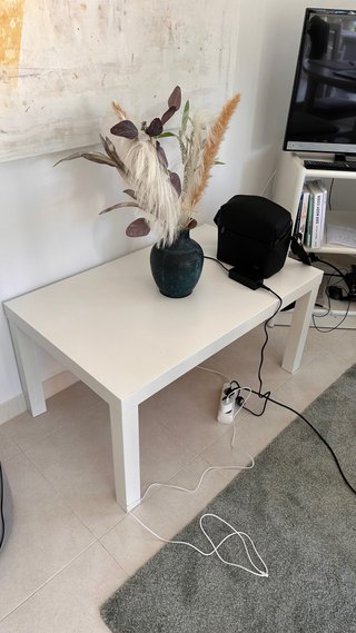 Mesa IKEA LACK Blanca 118x55cm