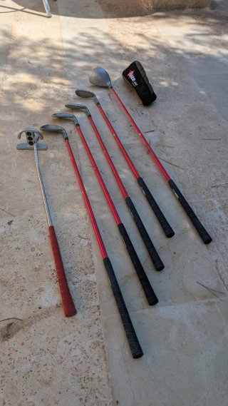 Set de golf junior Boston Golf Talla 2