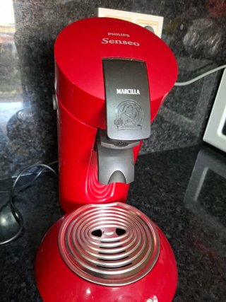 Cafetera Philips Senseo Marcilla Roja
