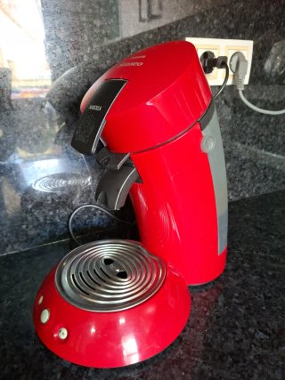 Cafetera Philips Senseo Marcilla Roja