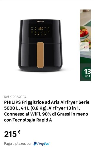 Philips Airfryer Serie 5000 WIFI 4.1L