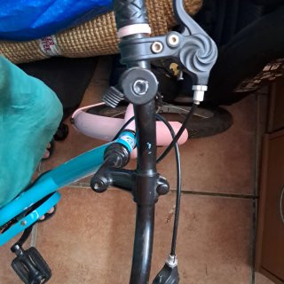 Bicicleta infantil B-Pro 16 azul y rosa