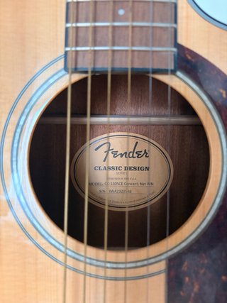 Guitarra Acústica Fender Classic Design