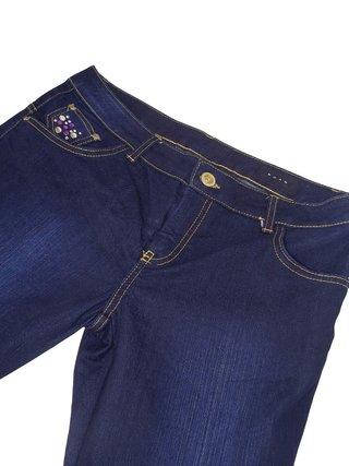 Koan Jeans Da Donna Xl W32 A Gamba Affusolata In