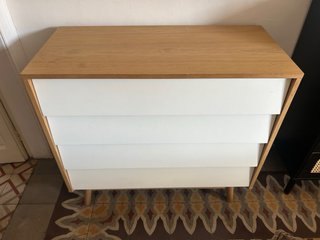 Cajonera Madera y Blanco Maison du Monde