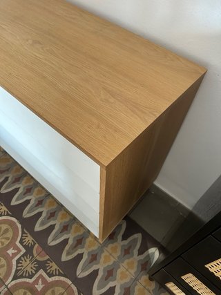Cajonera Madera y Blanco Maison du Monde