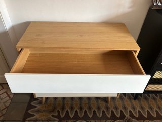 Cajonera Madera y Blanco Maison du Monde
