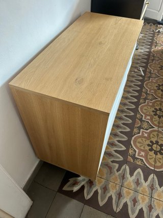 Cajonera Madera y Blanco Maison du Monde