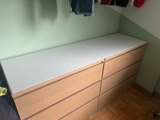 Dos cómodas MALM IKEA