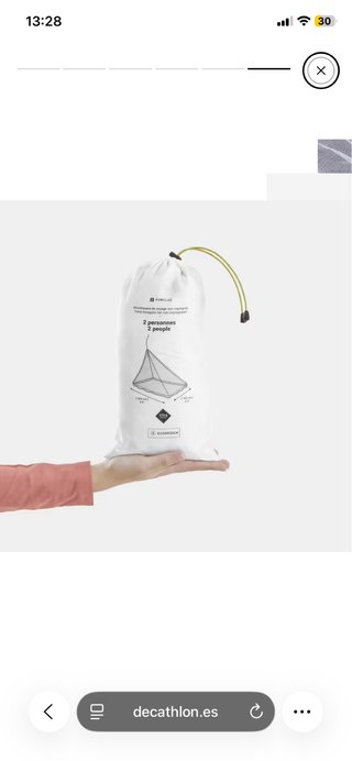 Mosquitera Decathlon Forclaz 2 personas