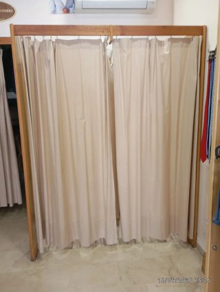 Tende beige già pronte
