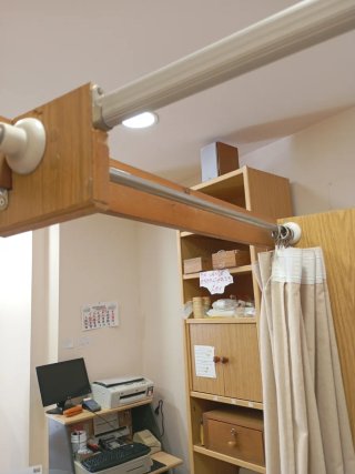 Tende beige già pronte