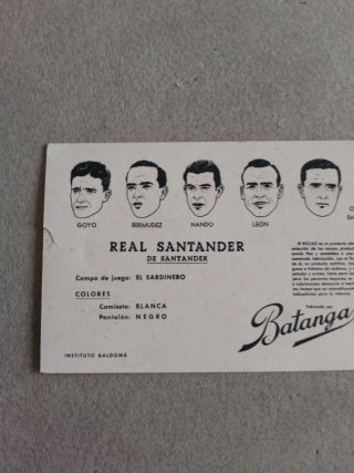 R. Santander 1954 Chocolate Batanga