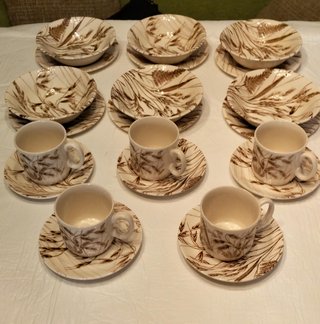 Vajilla English Ironstone 28 Piezas