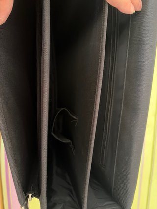 Maletín ejecutivo multibolsillos negro