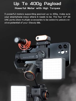 Hohem iSteady M6 Kit Estabilizador Móvil