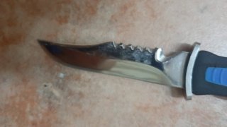 Cuchillo de pesca submarina OMERSUB