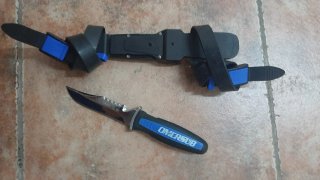 Cuchillo de pesca submarina OMERSUB