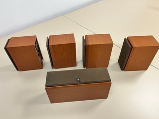 5 Altavoces pasivos Yamaha NX-430P cine en casa.