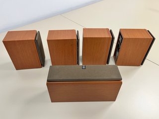 5 Altavoces pasivos Yamaha NX-430P cine en casa.