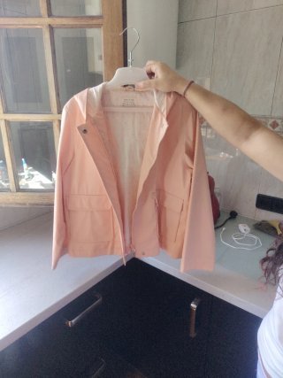 Chaqueta rosa palo 8 años