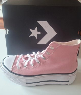 Converse Zapatillas Plataforma Rosa
