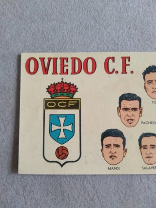 Oviedo C.F. Cromos 1954 Batanga