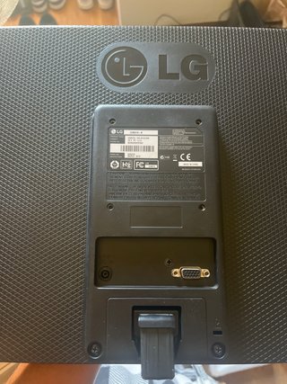 Pantalla LG Negra