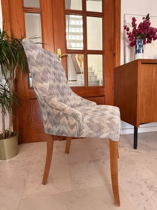 8 Sillas Comedor Tapizadas a Medida