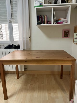 Mesa Comedor IKEA Madera Natural Modelo HÄGERNÄS