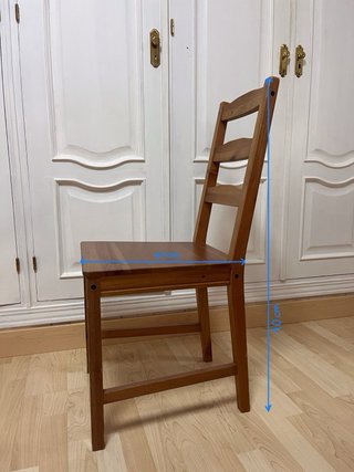 Mesa Comedor IKEA Madera Natural Modelo HÄGERNÄS