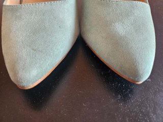 Tacones Marypaz color verde azulado - Talla 38