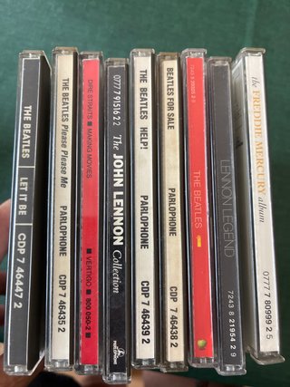 CDs Varios: The Beatles, Lennon, Mercury