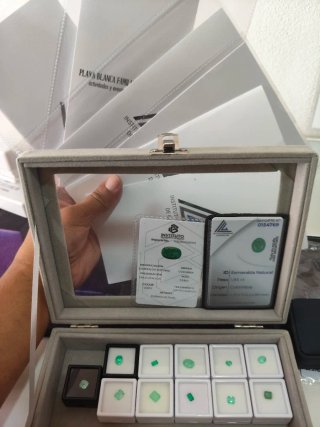 Lote 11.33 Cts Esmeraldas Colombianas