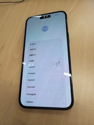 iPhone 14 Pro Max 64GB con schermo rotto