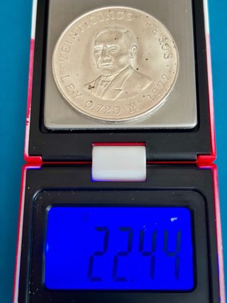 Moneda 25 Pesos México 1972