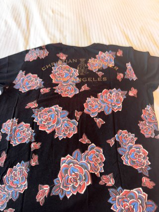 Camiseta Ed Hardy Calaveras y Rosas