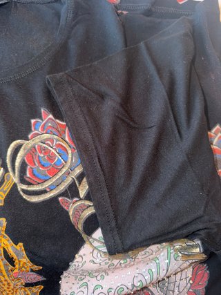 Camiseta Ed Hardy Calaveras y Rosas