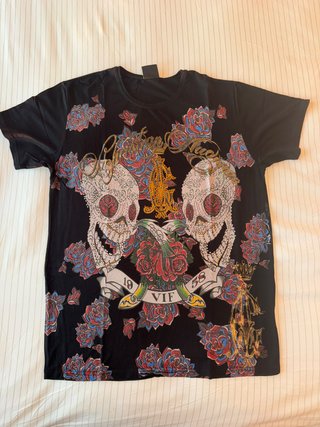 Camiseta Ed Hardy Calaveras y Rosas