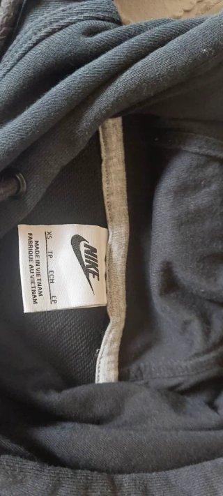 Sudadera Nike Junior Negra