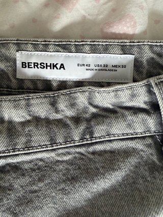 Pantalones cargo vaqueros grises estilo streetwear