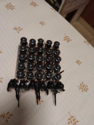 Ejército de figuras LEGO