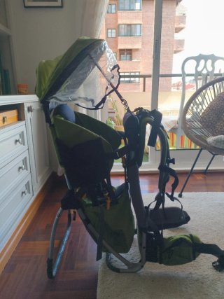 Mochila Portabebés Senderismo Rígida