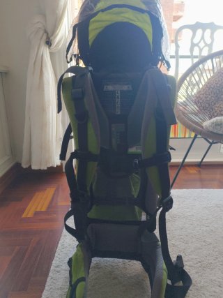Mochila Portabebés Senderismo Rígida