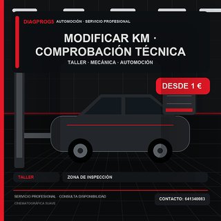 modificar km · Comprobación técnica
