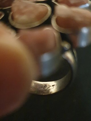 Anillo Plata y Rubíes Rosados