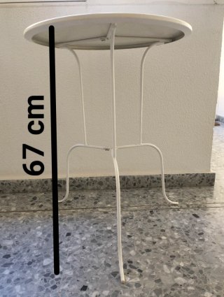 Mesa auxiliar redonda IKEA