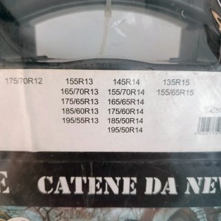 Catene da neve X-ONE 9 mm Gruppo 40 NUOVE